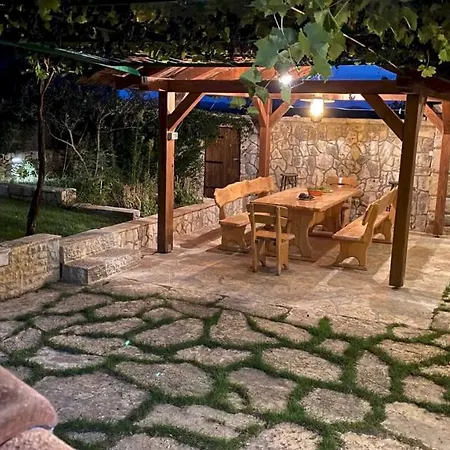 Stone Homes With Pool And Mediterranean Gardens